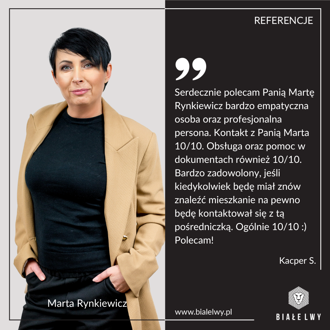 Rynkiewicz opinia referencja opinion reference agencja nieruchomości warszawa biuro real estate warsaw
